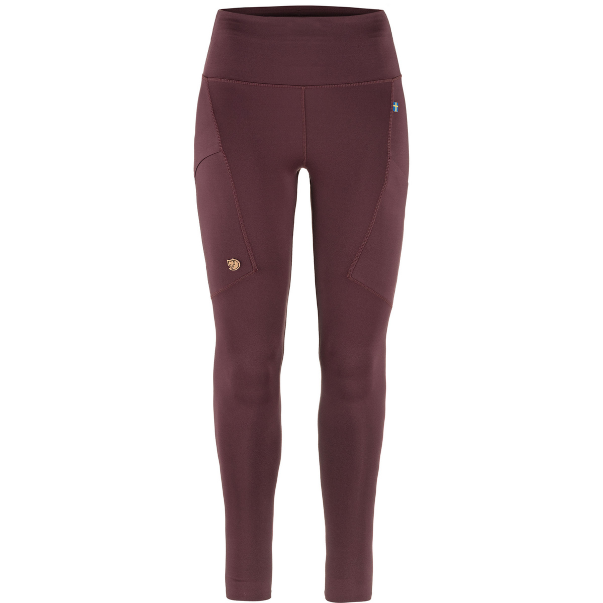 Fjällräven Donna Leggings Abisko (Taglia XL, Rosso)