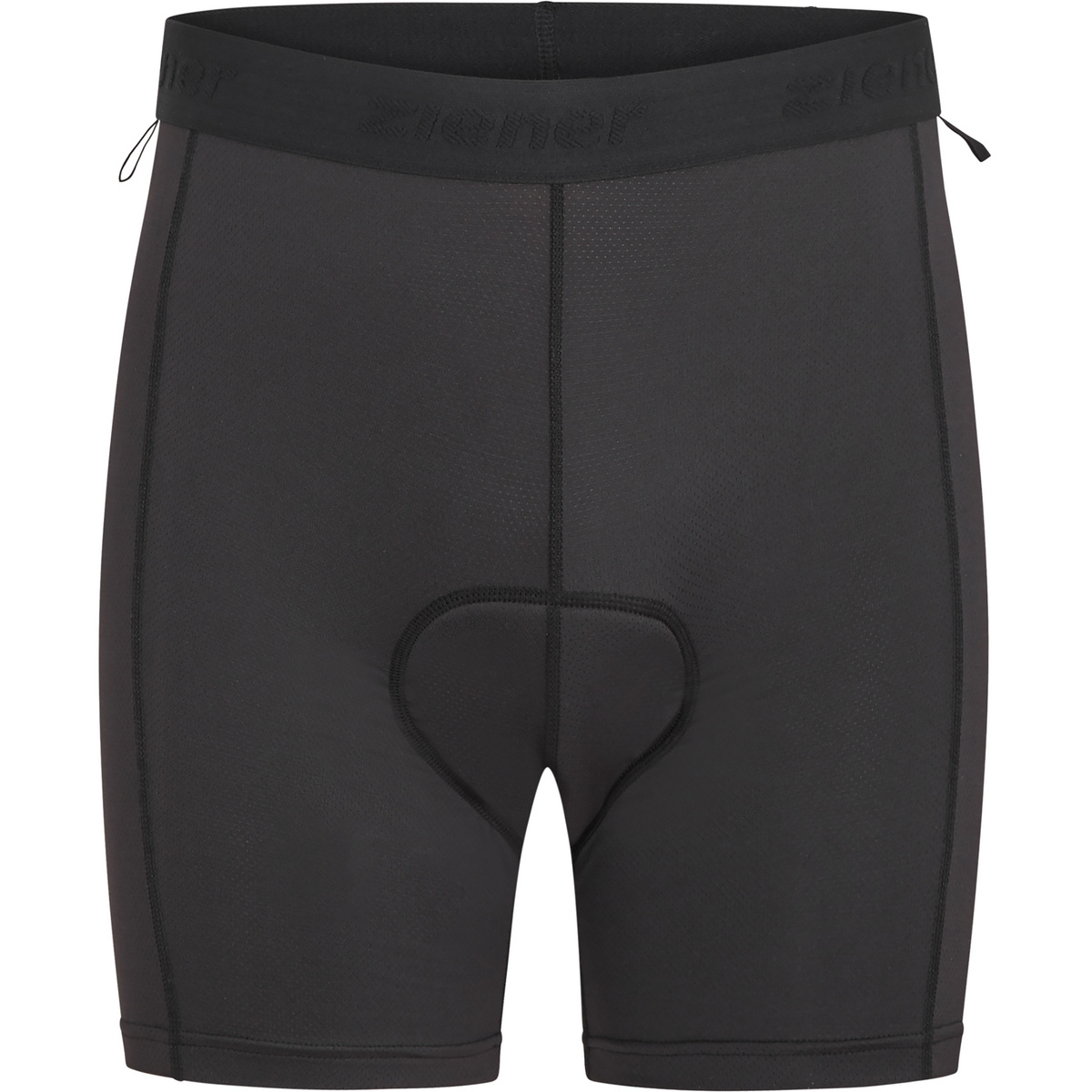 Ziener Uomo Pantaloncini Nepo X-Function (Taglia S, Nero)
