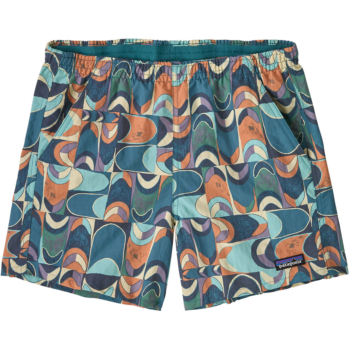 Patagonia Femme Short 5 Baggies (taille S, Bleu)