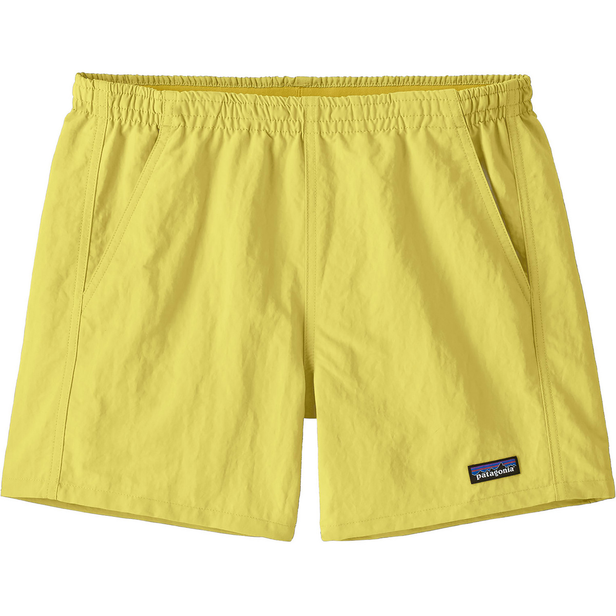 Patagonia Damen 5 Baggies Shorts (Größe L, gelb)