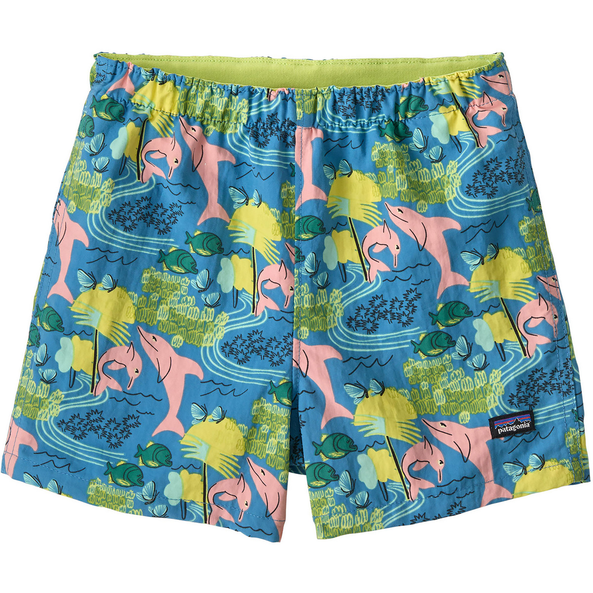 Patagonia Kinder Baby Baggies Shorts (Größe 97, blau)