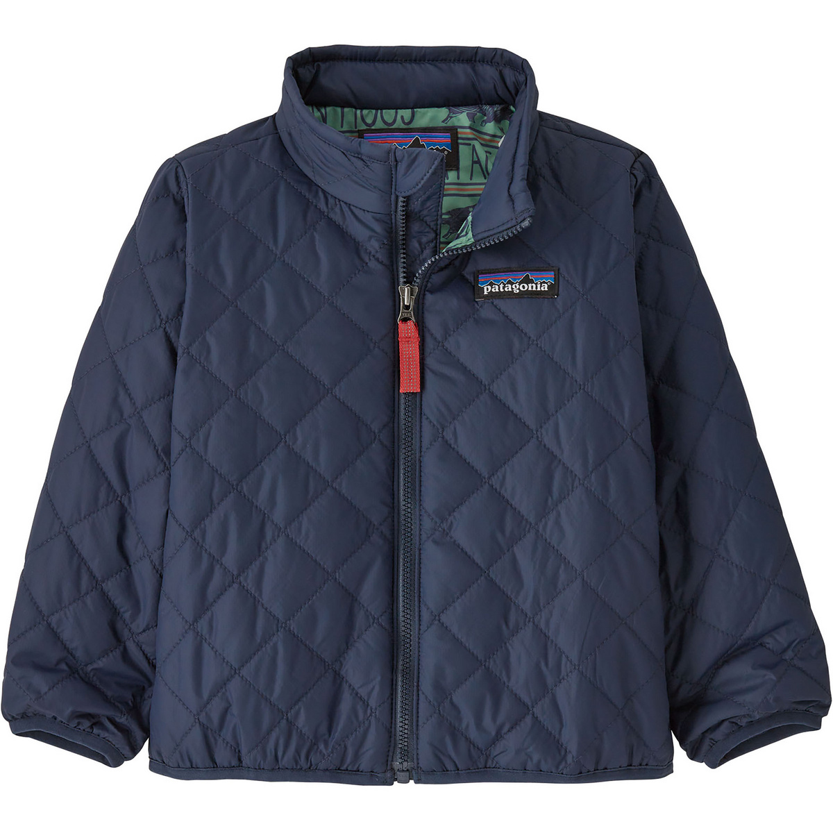 Patagonia Kinder Baby Nano Puff Jacke (Größe 68, blau)