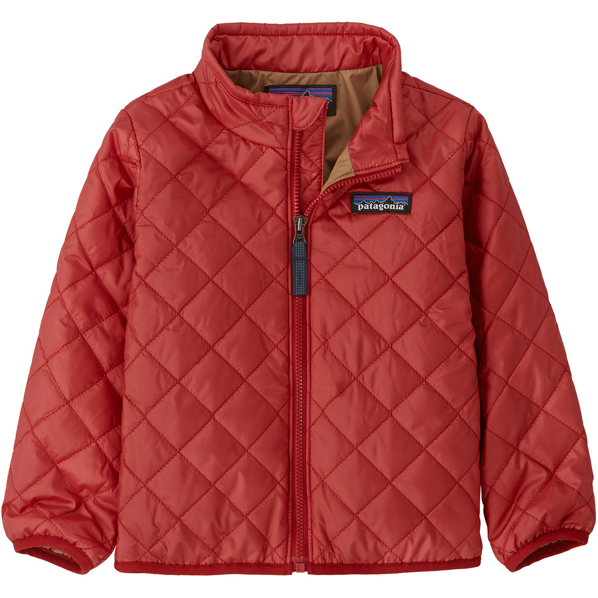 Patagonia Bambino Giacca Baby Nano Puff (Taglia 68, Rosso)