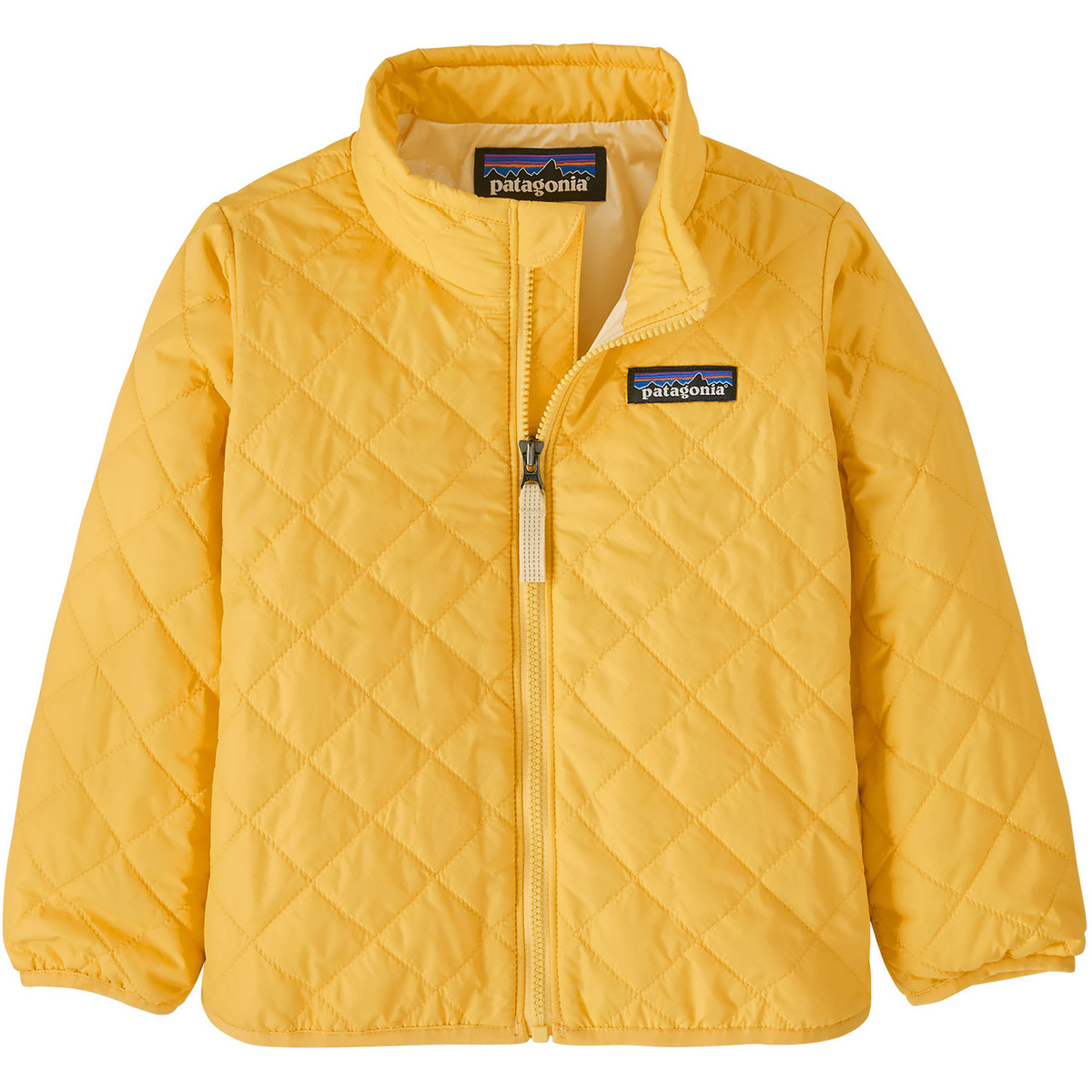 Patagonia Kinder Baby Nano Puff Jacke (Größe 84, gelb)