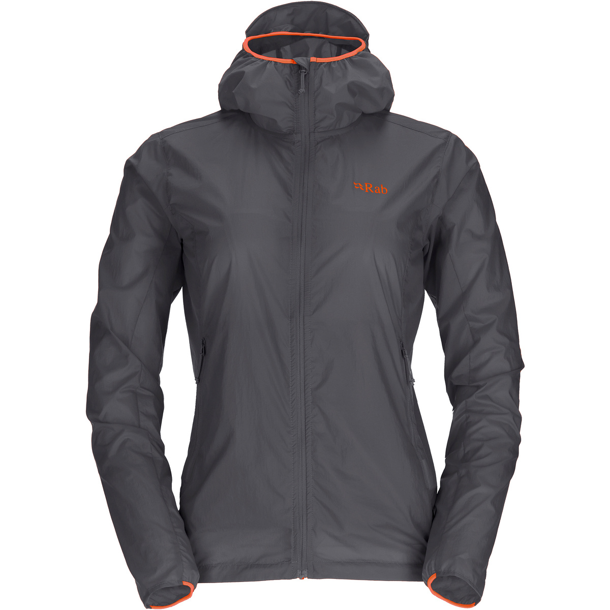 Rab Damen Vital Hoodie Jacke (Größe S, grau)