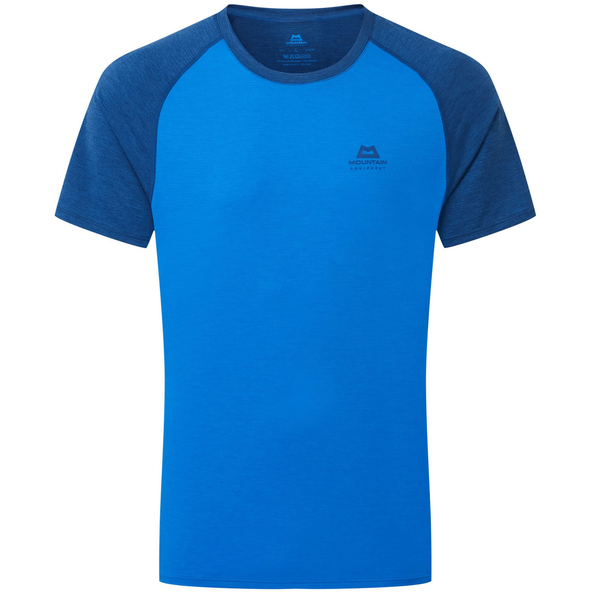 Mountain Equipment Herren Nava Crew T-Shirt (Größe XL, blau)