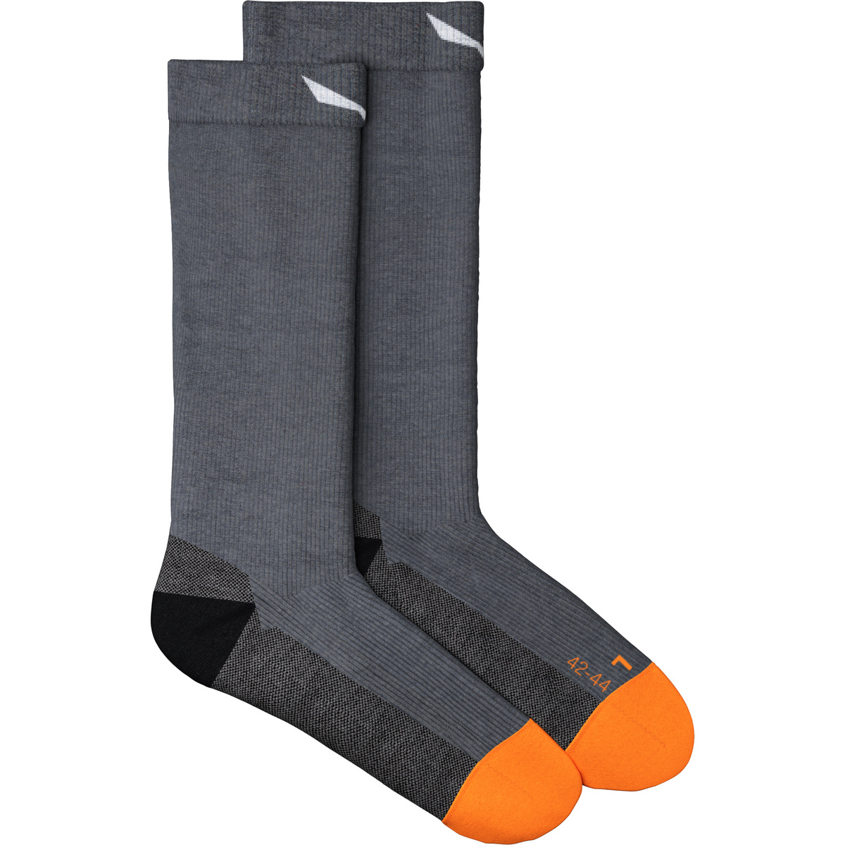 Salewa Homme Chaussettes MTN Trn Am Crew (taille 39 , Gris)