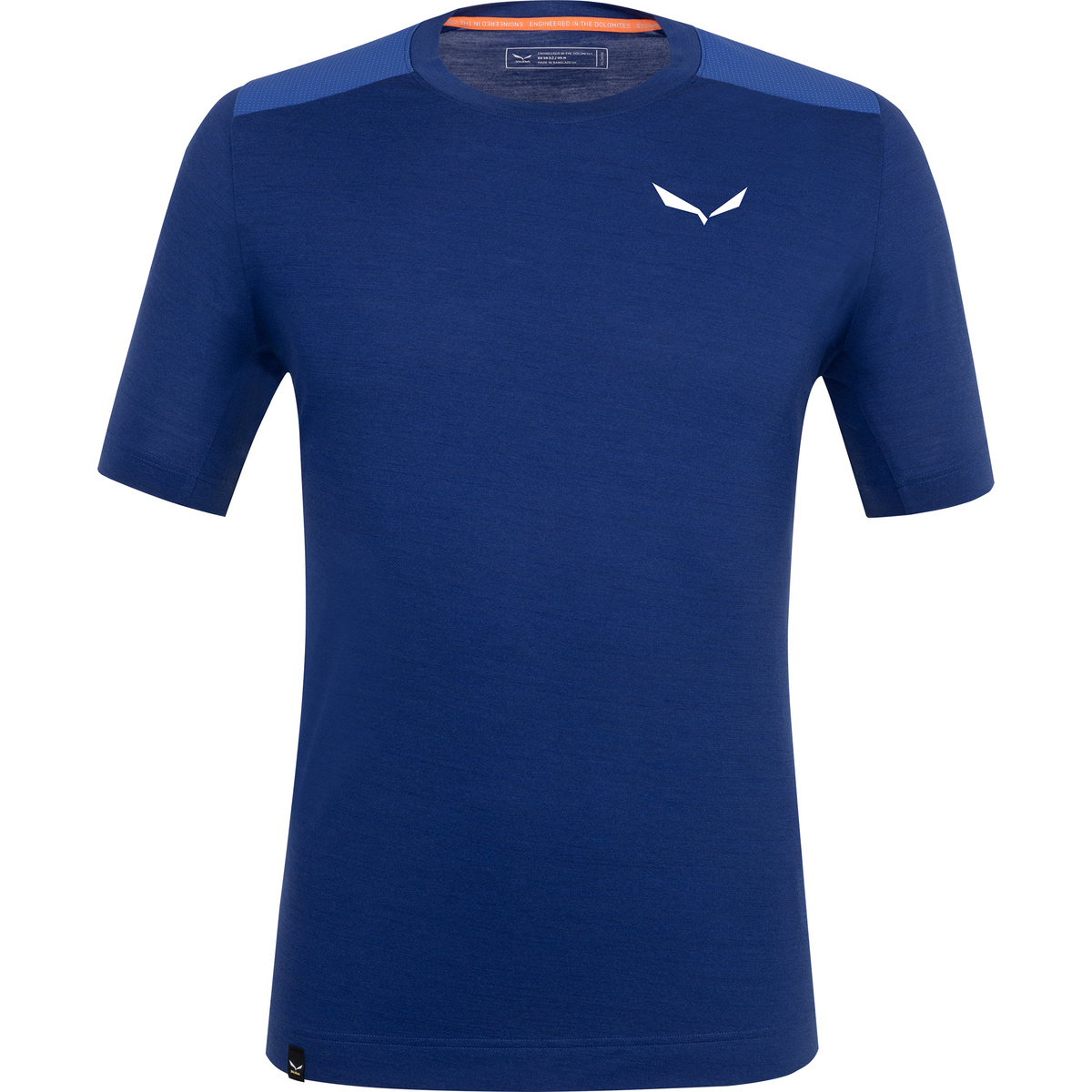 Salewa Uomo Maglia a manica corta Agner AM (Taglia S, Blu)