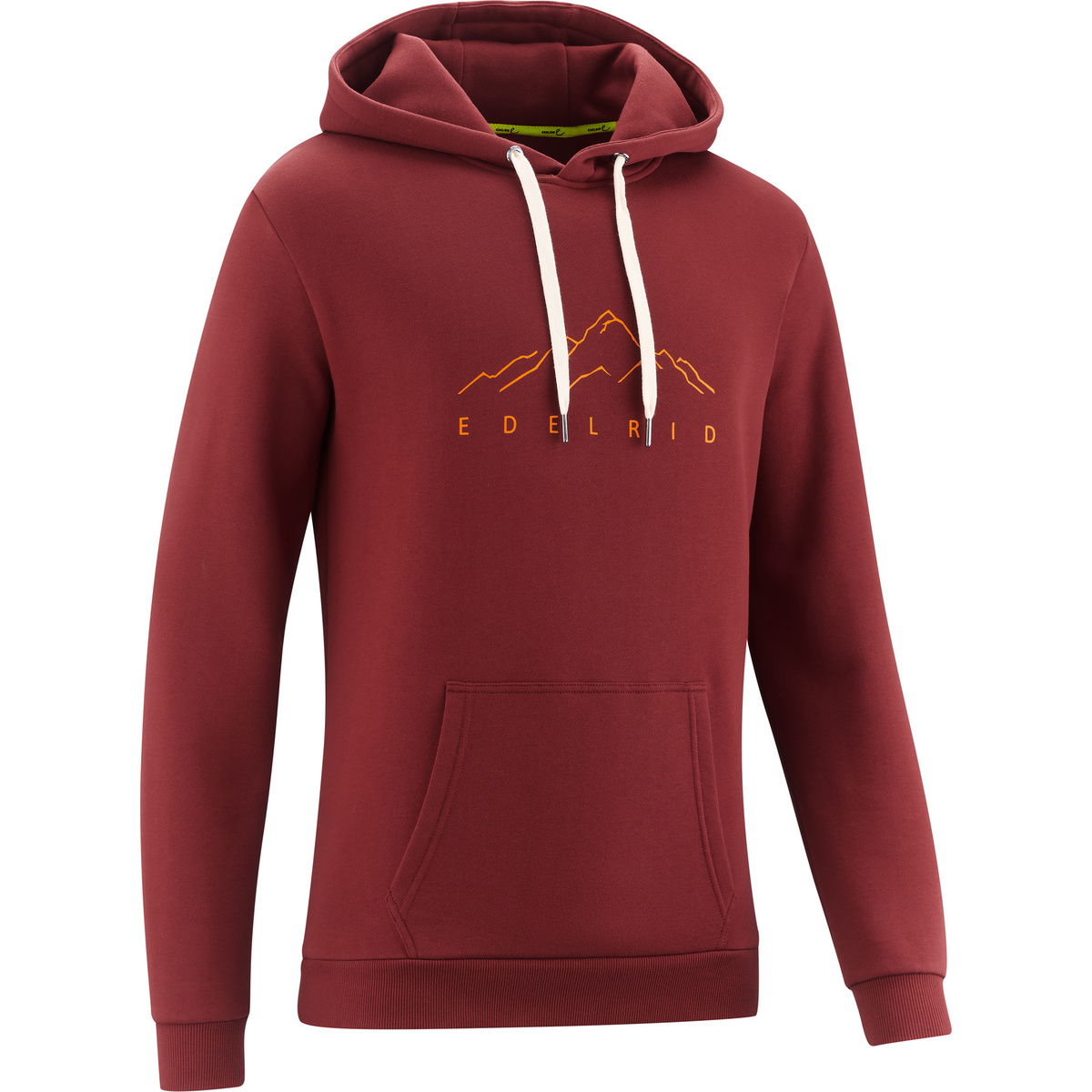 Edelrid Uomo Felpa con cappuccio Spotter IV (Taglia XS, Rosso)