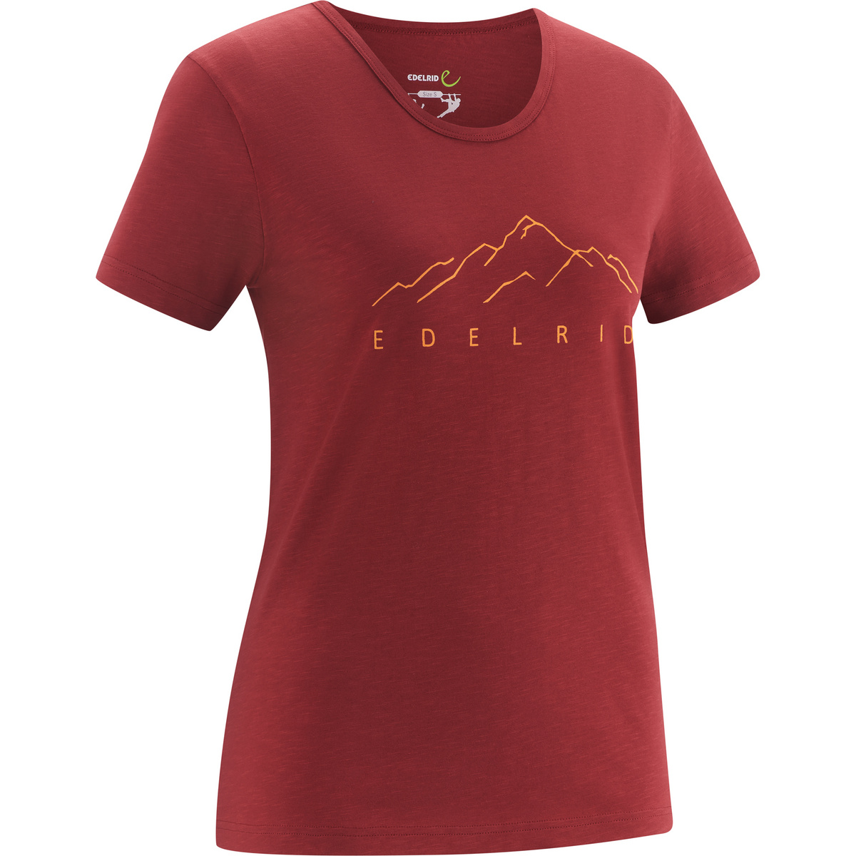 Edelrid Damen Highball V T-Shirt (Größe XS, rot)