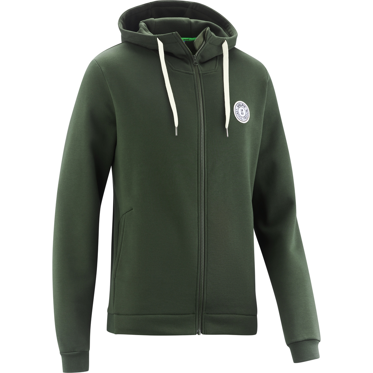 Edelrid Uomo Giacca con cappuccio Spotter Zip Hoodie II (Taglia S, Verde)