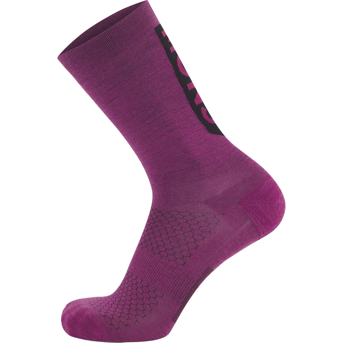 Mons Royale Atlas Crew Socken (Größe 45 , lila)