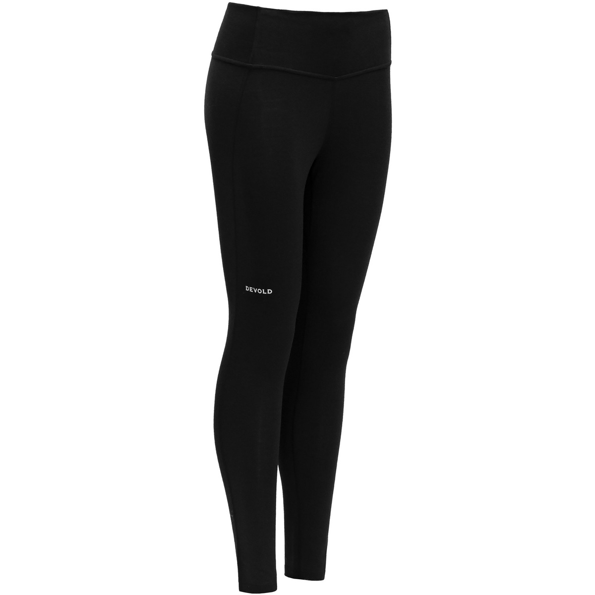 Devold Damen Running Tights (Größe L, schwarz)