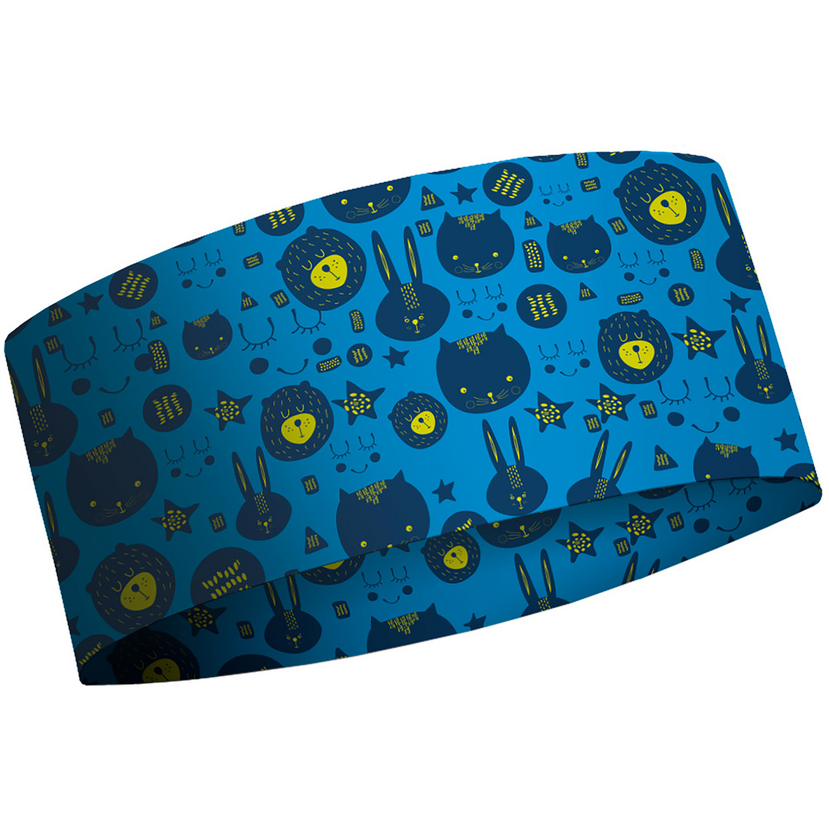 MATT Kinder Coolmax Stirnband (Größe ONE SIZE, blau)