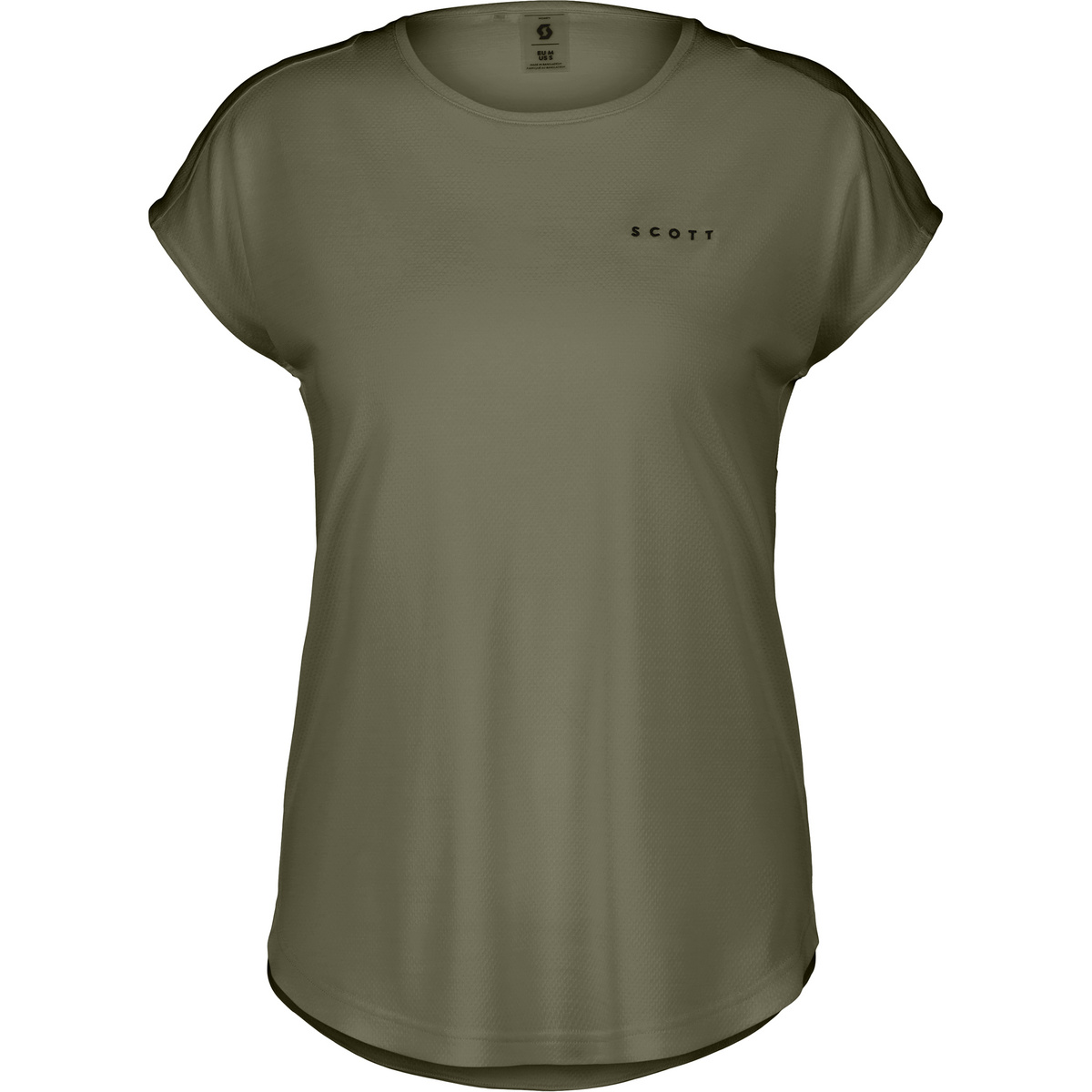 Scott Damen Defined T-Shirt (Größe L, oliv)