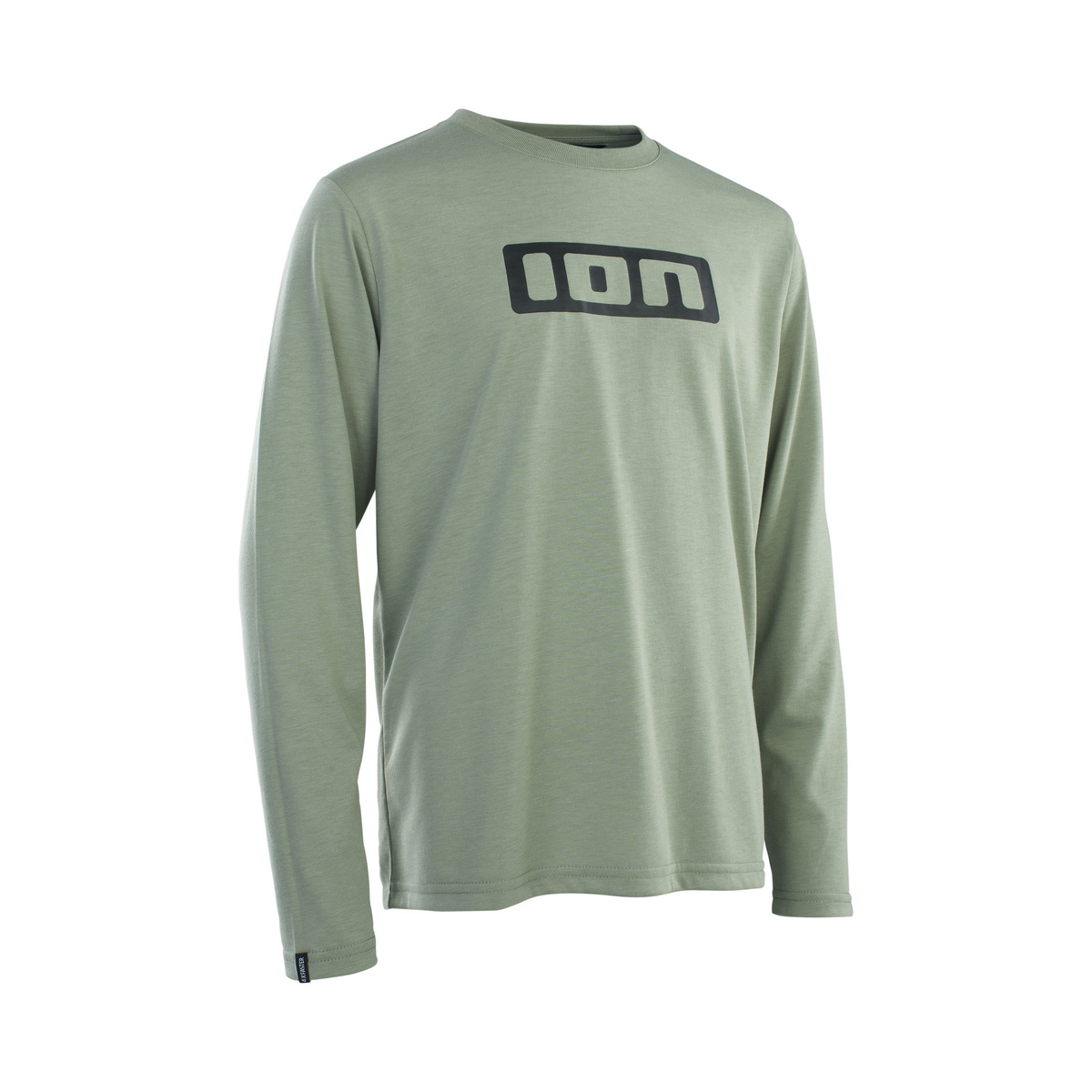 ION Kinder Logo DR LS Radtrikot (Größe 128, gruen)
