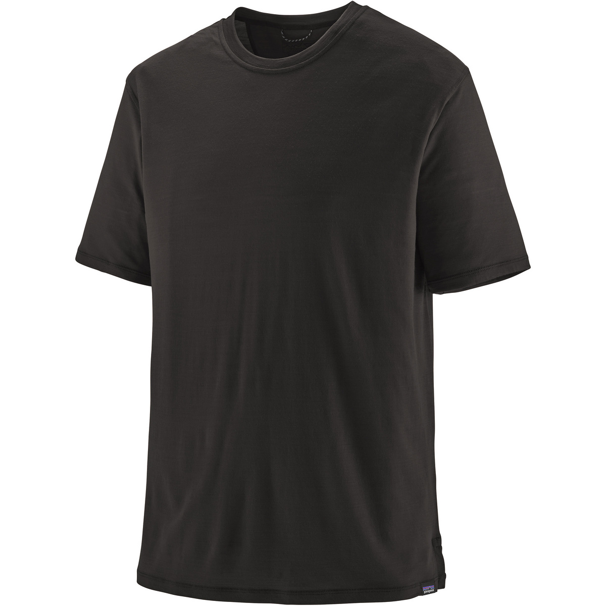 Patagonia Herren Cap Cool Merino T-Shirt (Größe L, schwarz)