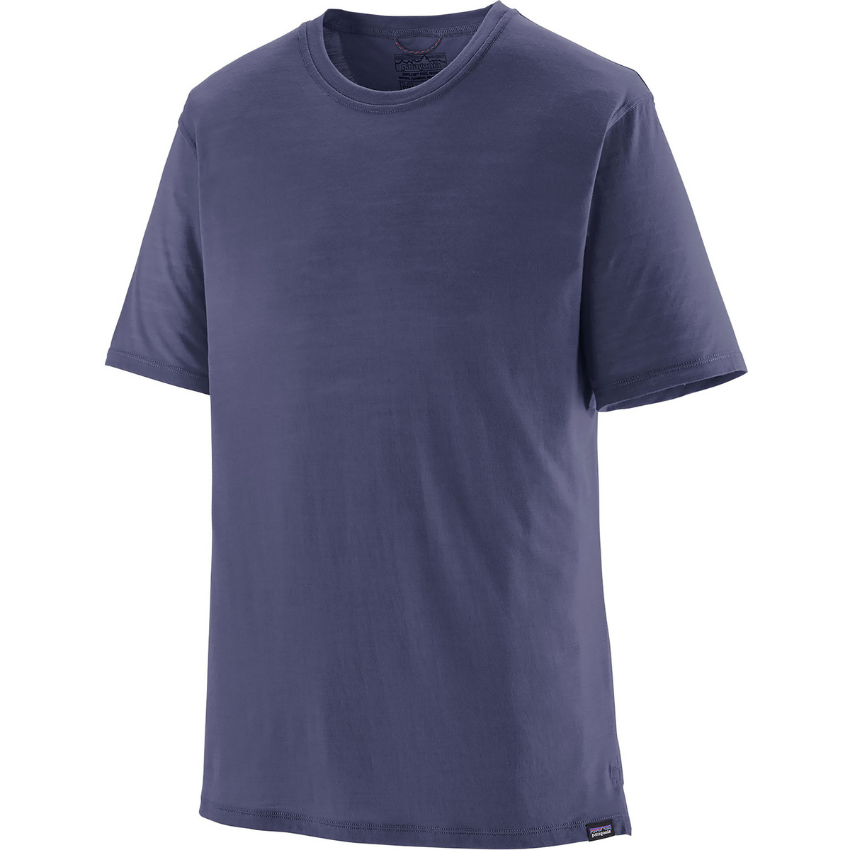 Patagonia Herren Cap Cool Merino T-Shirt (Größe M, lila)
