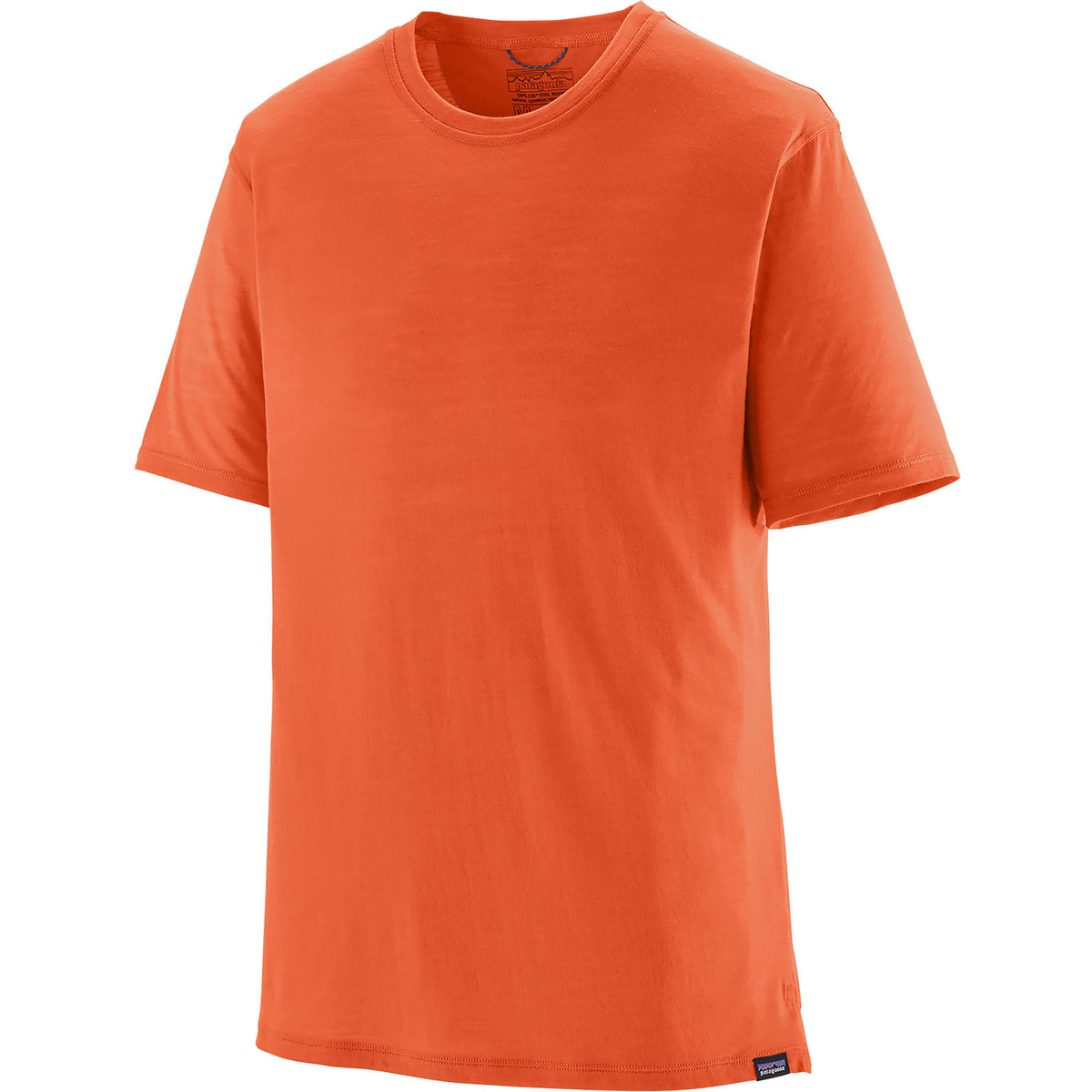 Patagonia Herren Cap Cool Merino T-Shirt (Größe S, orange)