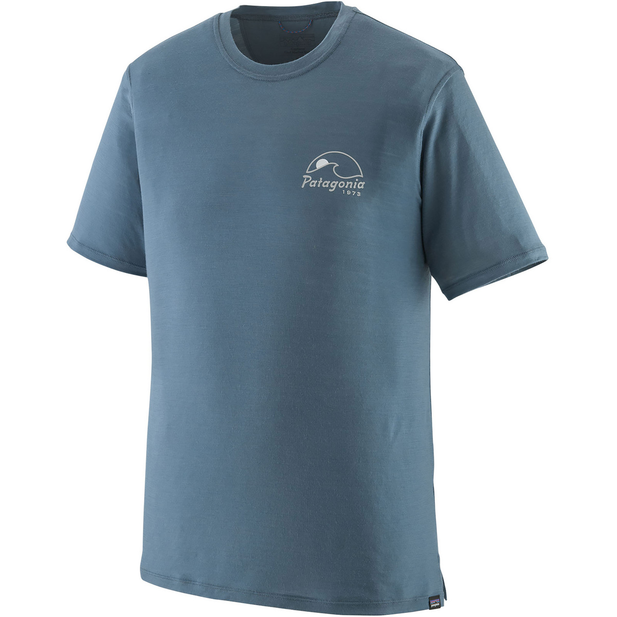 Patagonia Herren Cap Cool Merino Graphic T-Shirt (Größe S, blau)