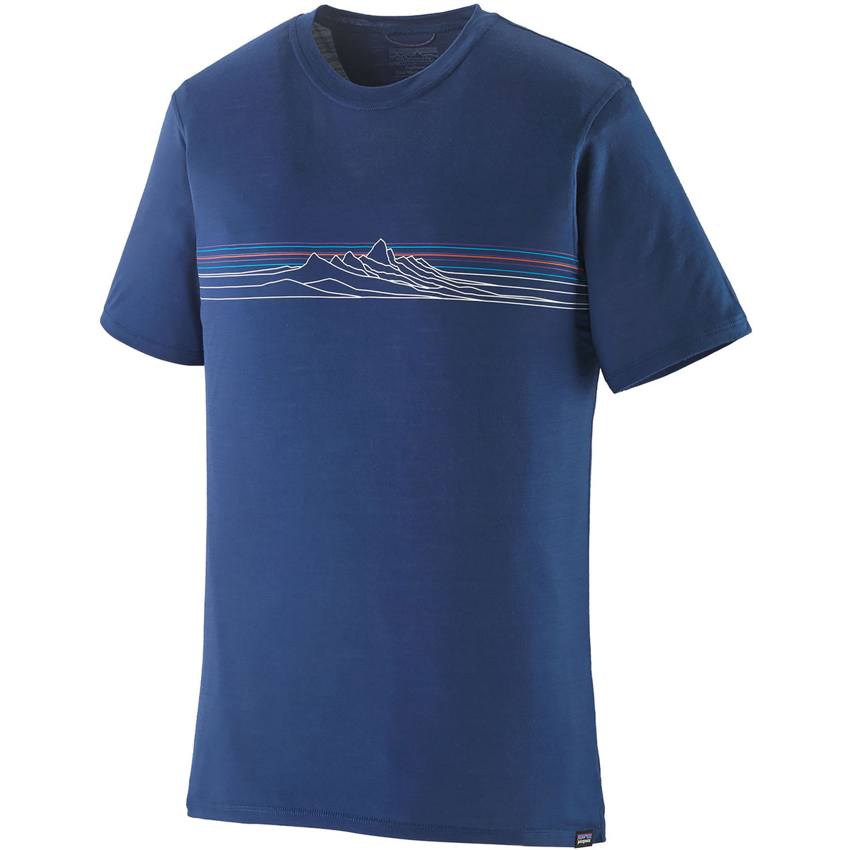 Image of Patagonia Uomo Maglia a manica corta Cap Cool Merino Graphic
