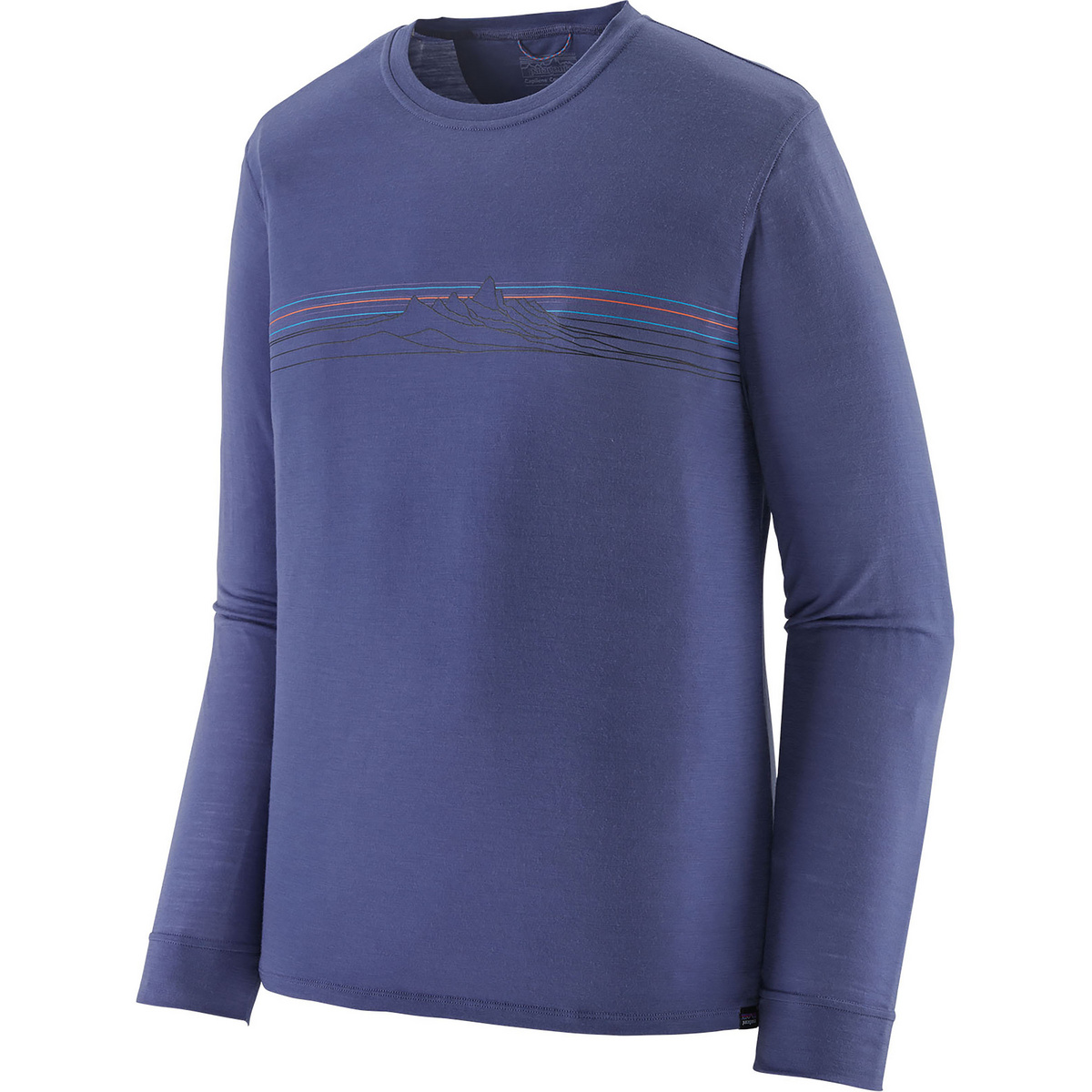 Image of Patagonia Uomo Maglia a manica lunga Cap Cool Merino Graphic