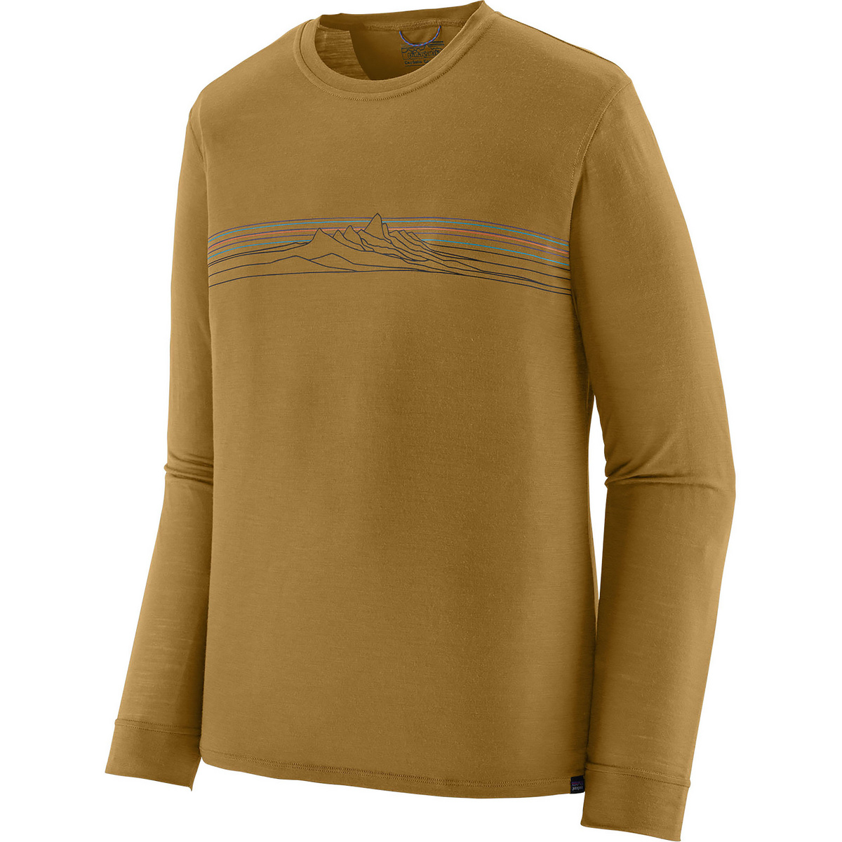 Image of Patagonia Uomo Maglia a manica lunga Cap Cool Merino Graphic