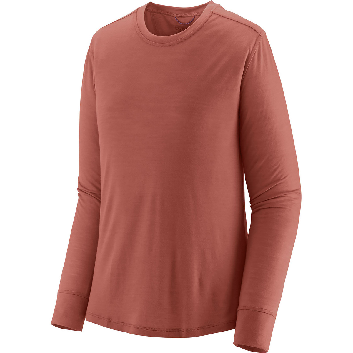 Patagonia Damen Cap Cool Merino Longsleeve (Größe XL, rot)