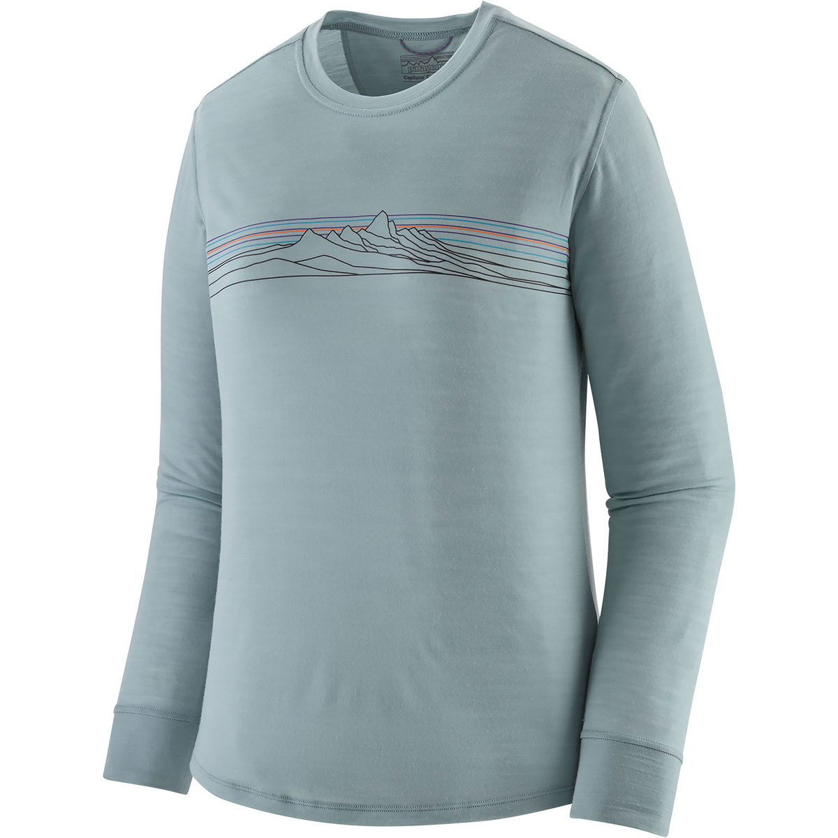 Image of Patagonia Donna Maglia a manica lunga Cap Cool Merino Graphic
