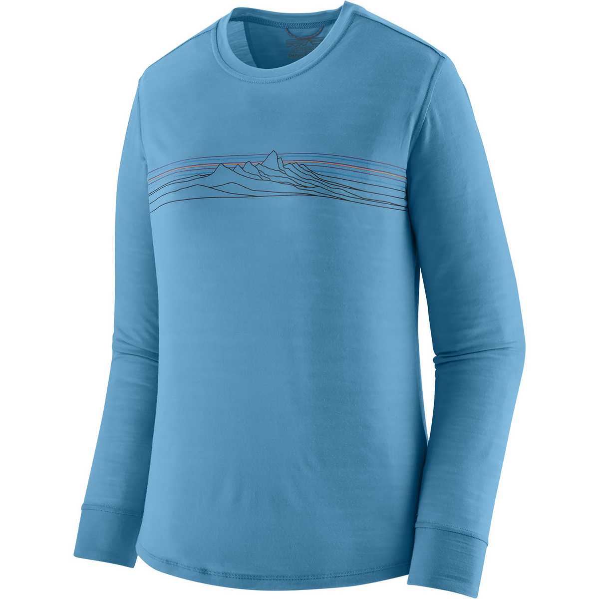 Image of Patagonia Donna Maglia a manica lunga Cap Cool Merino Graphic