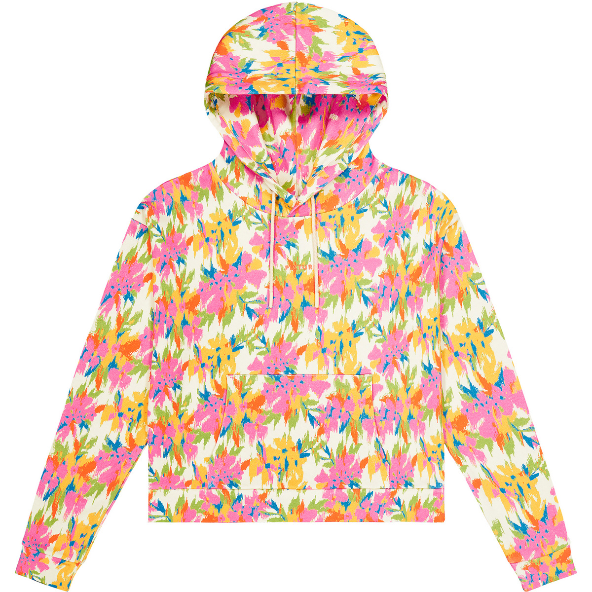 Picture Femme Sweat à capuche Neris Crop (taille S, Rose vif)