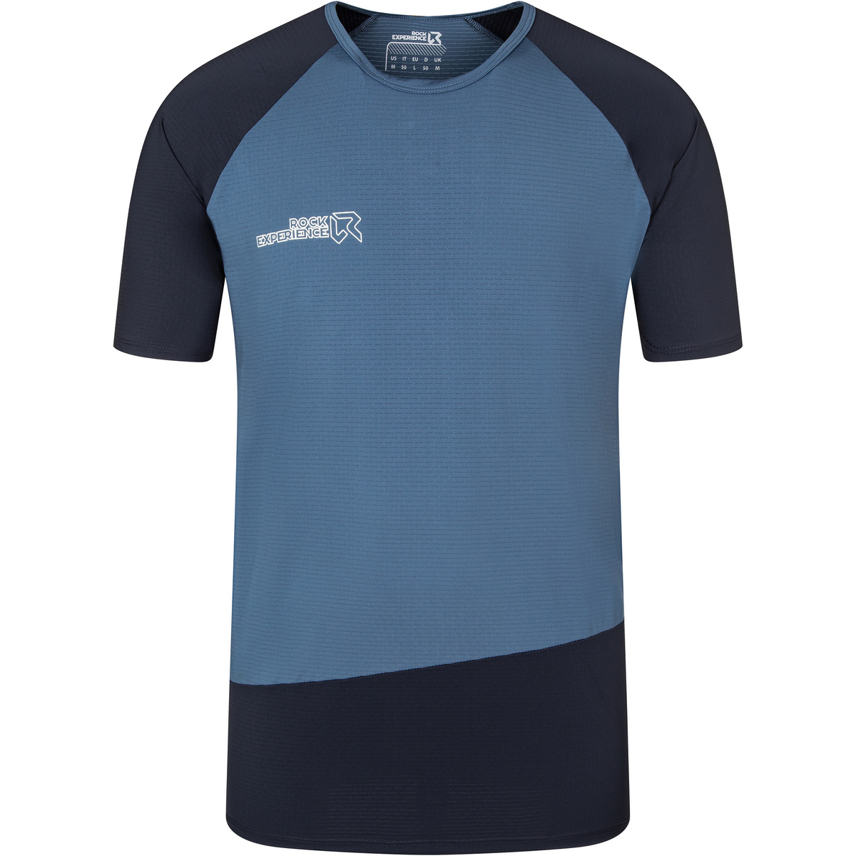 Rock Experience Herren Merlin T-Shirt (Größe L, blau)