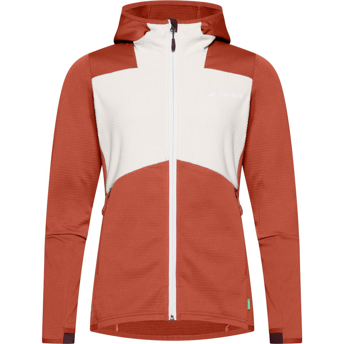 Image of Vaude Donna Giacca con cappuccio Monviso Hooded Grid Fleece