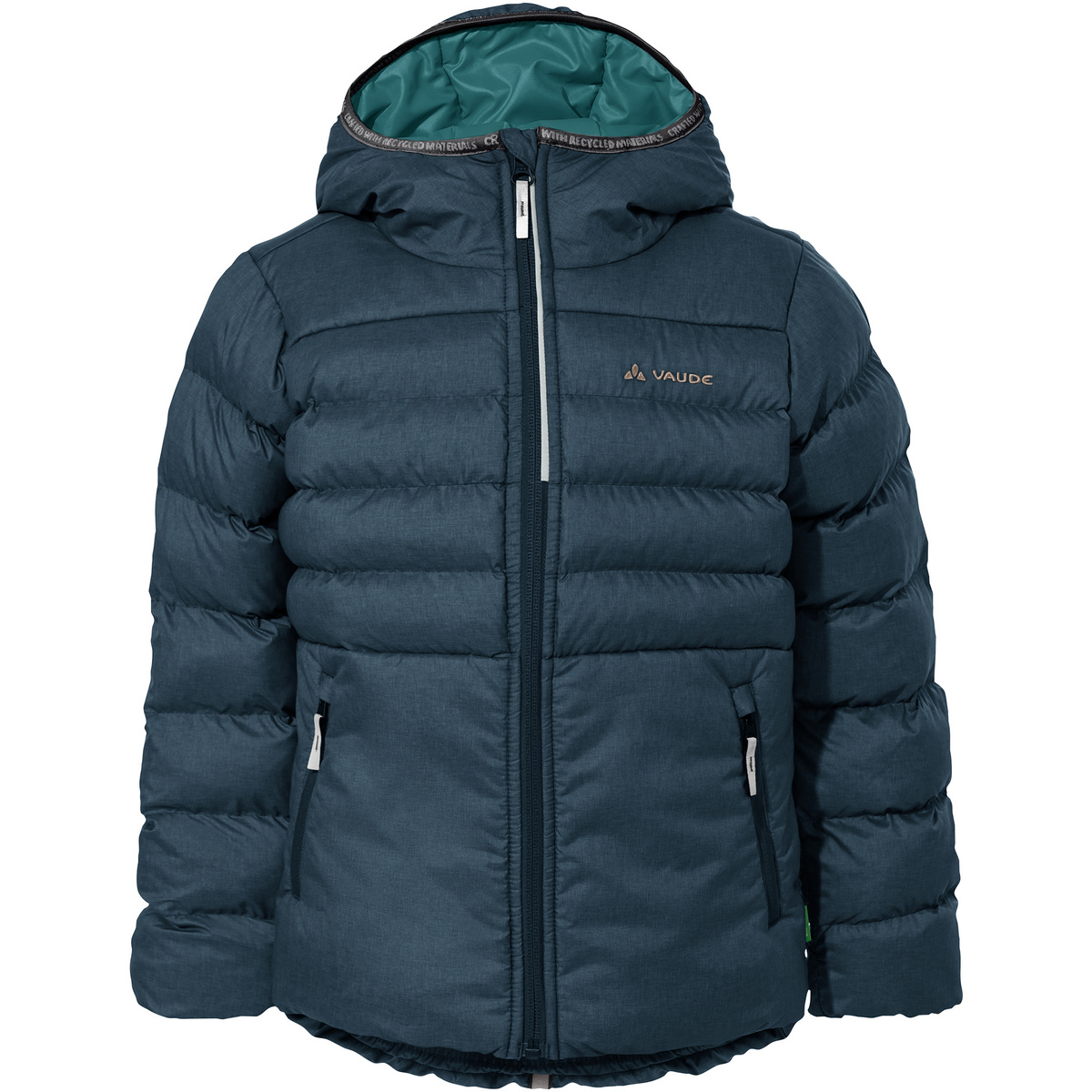 Vaude Kinder Manukau Padded Jacke (Größe 104, blau)