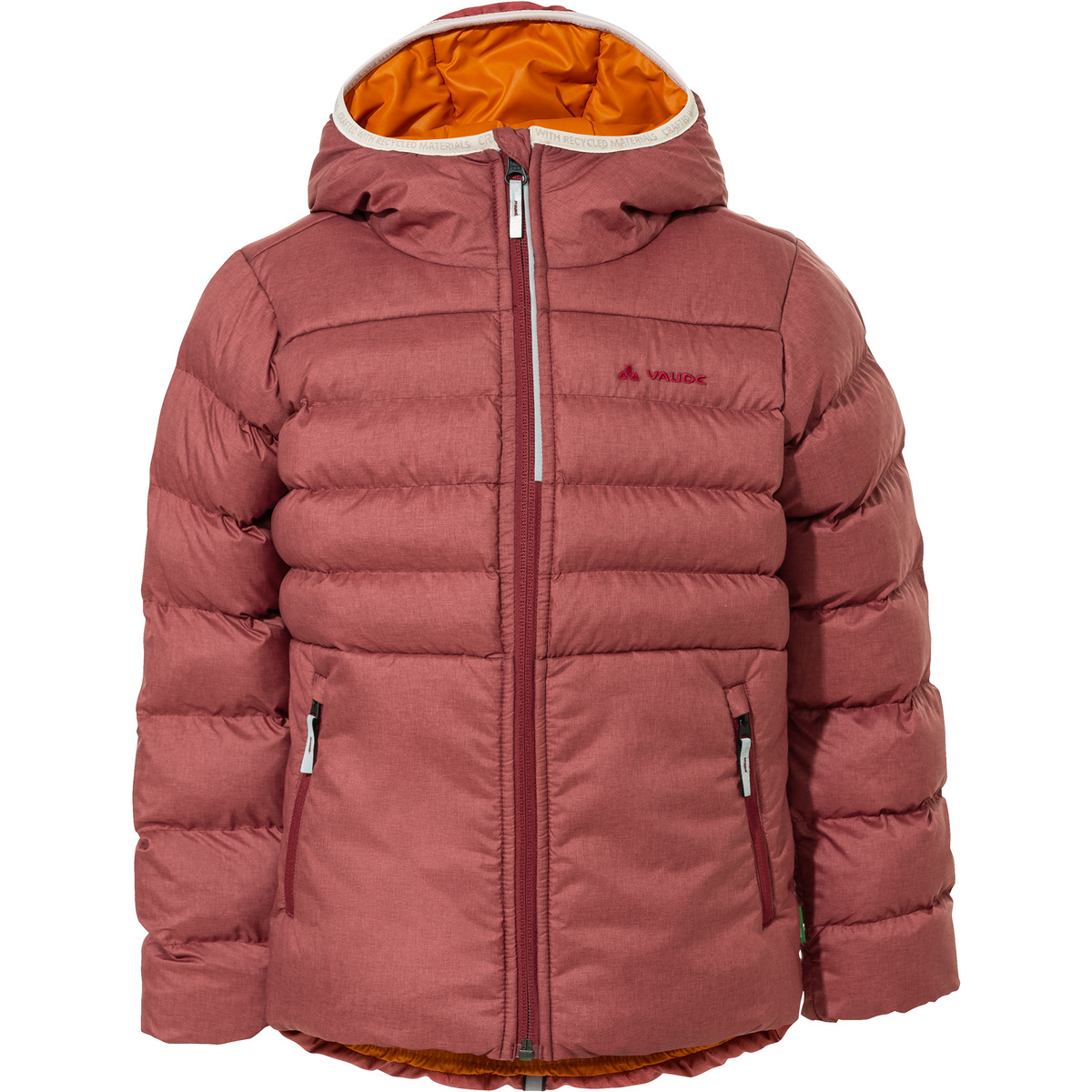 Vaude Kinder Manukau Padded Jacke (Größe 110 , rot)