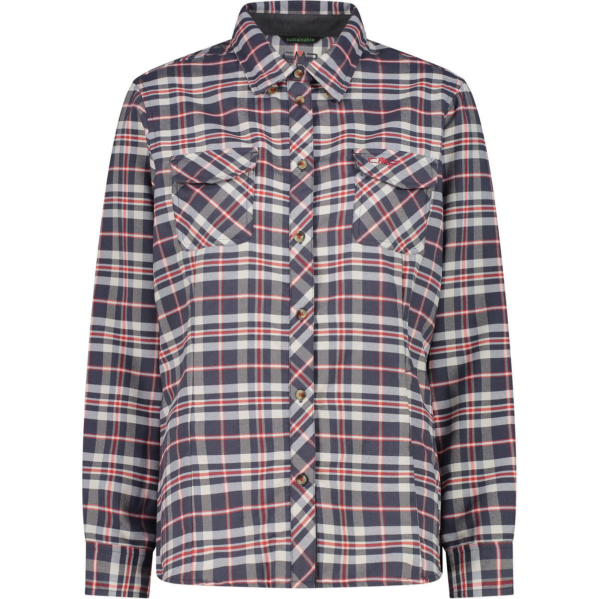 CMP Donna Camicia (Taglia XL, Arancione)