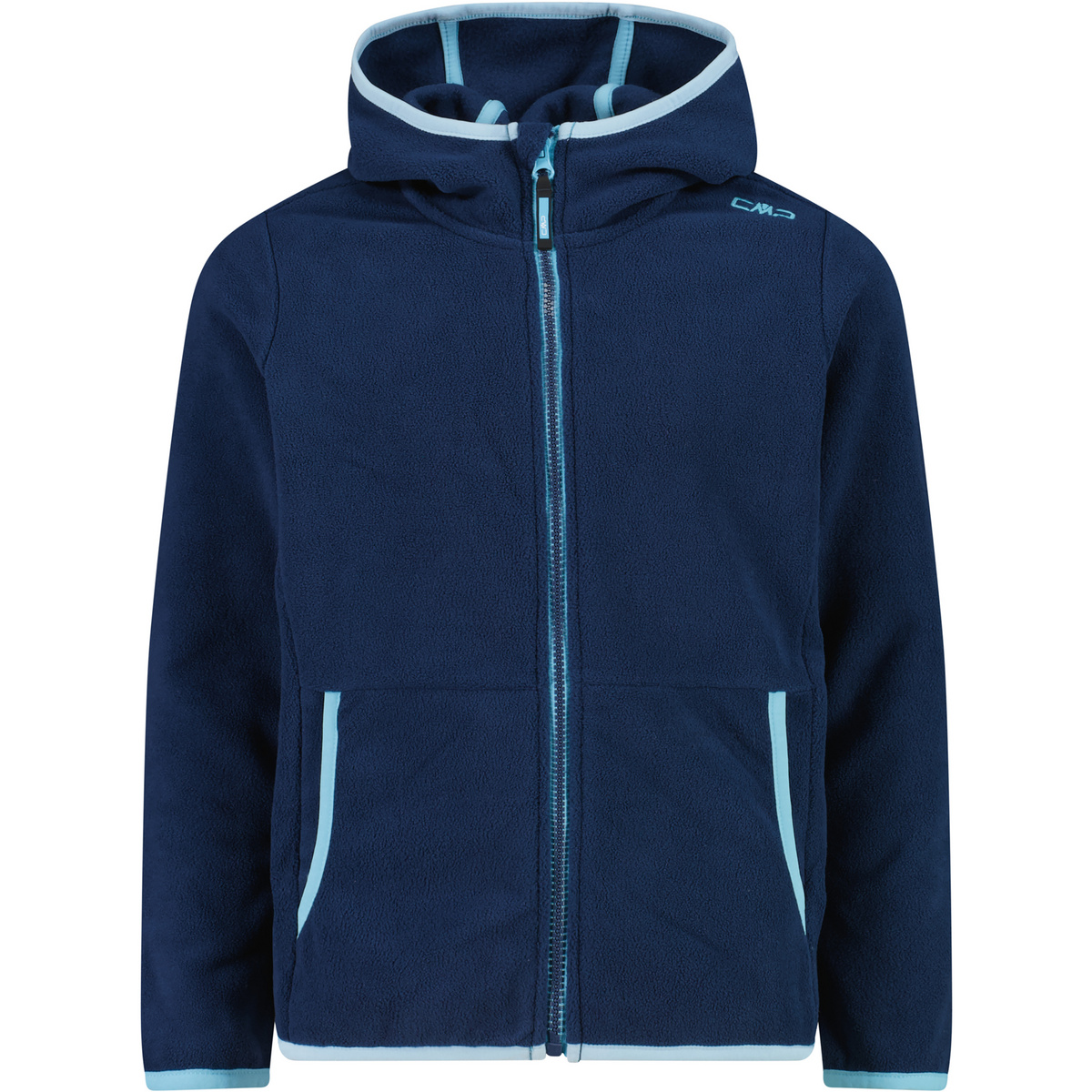 CMP Bambino Felpa con cappuccio (Taglia 110, Blu)