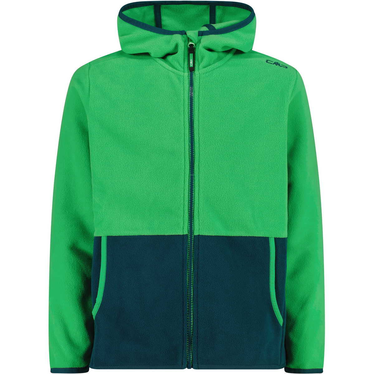 CMP Bambino Giacca Hoodie (Taglia 110, Verde)