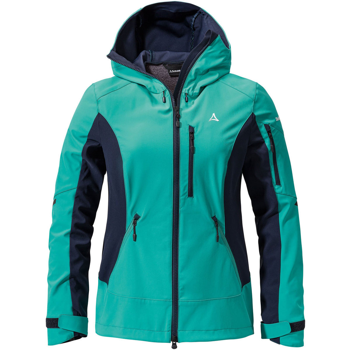 Schöffel Femme Veste Matrei Softshell (taille L, Turquoise)