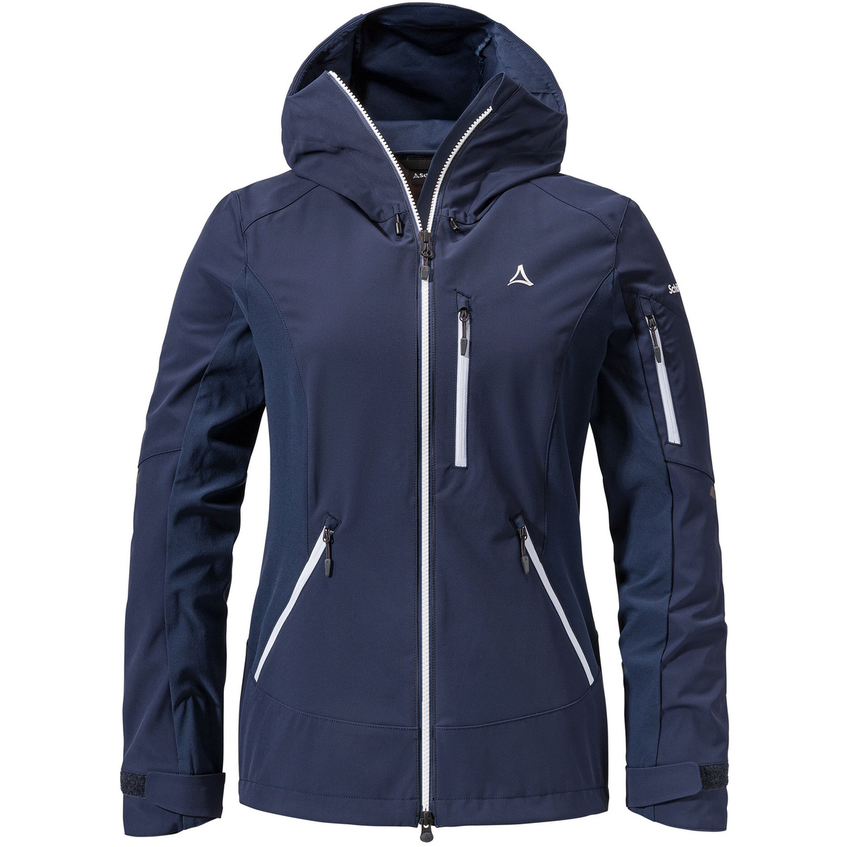 Schöffel Femme Veste Matrei Softshell (taille 3XL, Bleu)