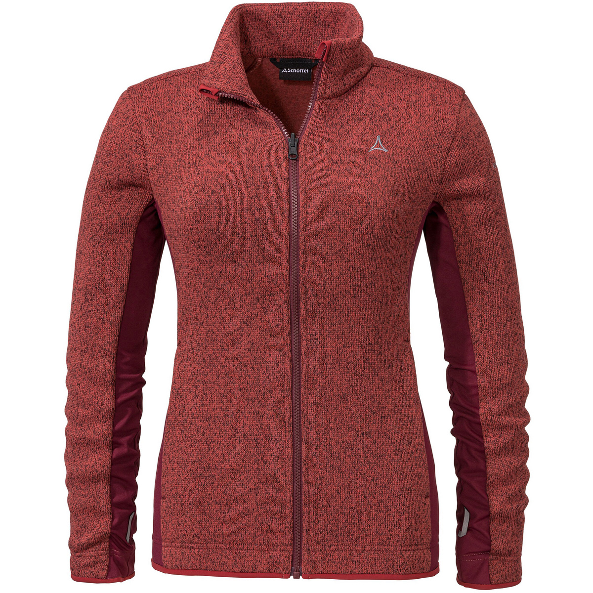 Schöffel Damen Oberau Zip In Fleece Jacke (Größe L, rot)
