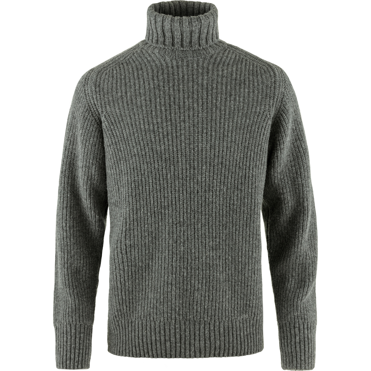 Fjällräven Homme Pull Övik Roller Neck (taille L, Gris)
