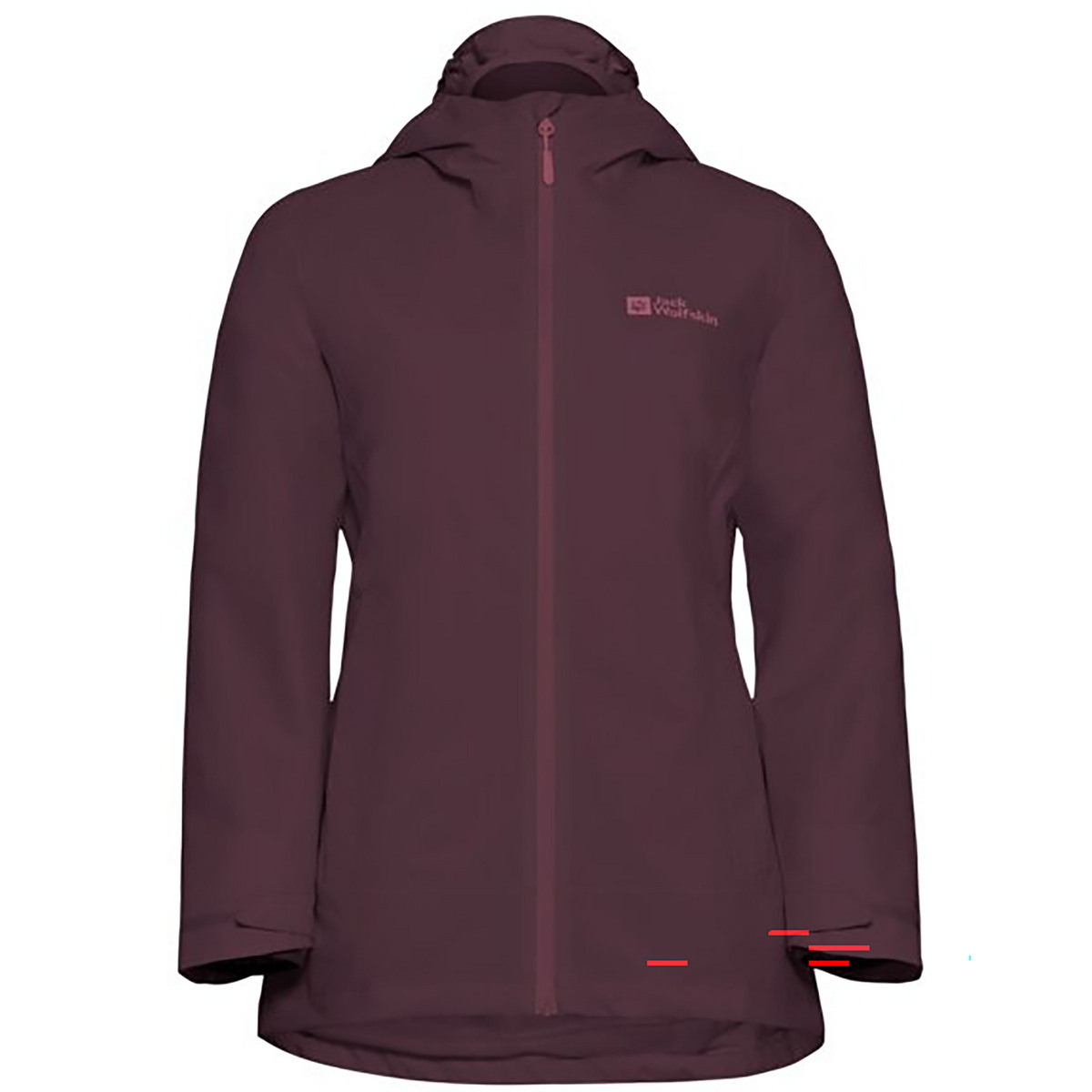 Image of Jack Wolfskin Donna Giacca Moonrise 3 in1