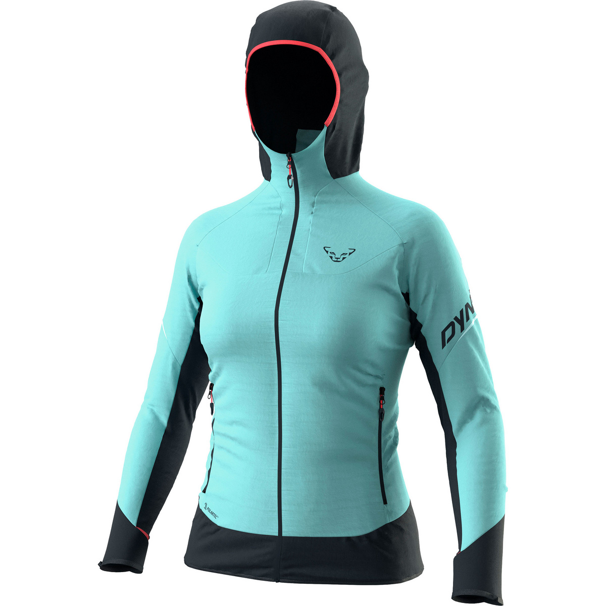 Dynafit Damen Mezzalama Polartec Alpha Jacke (Größe XL, tuerkis)