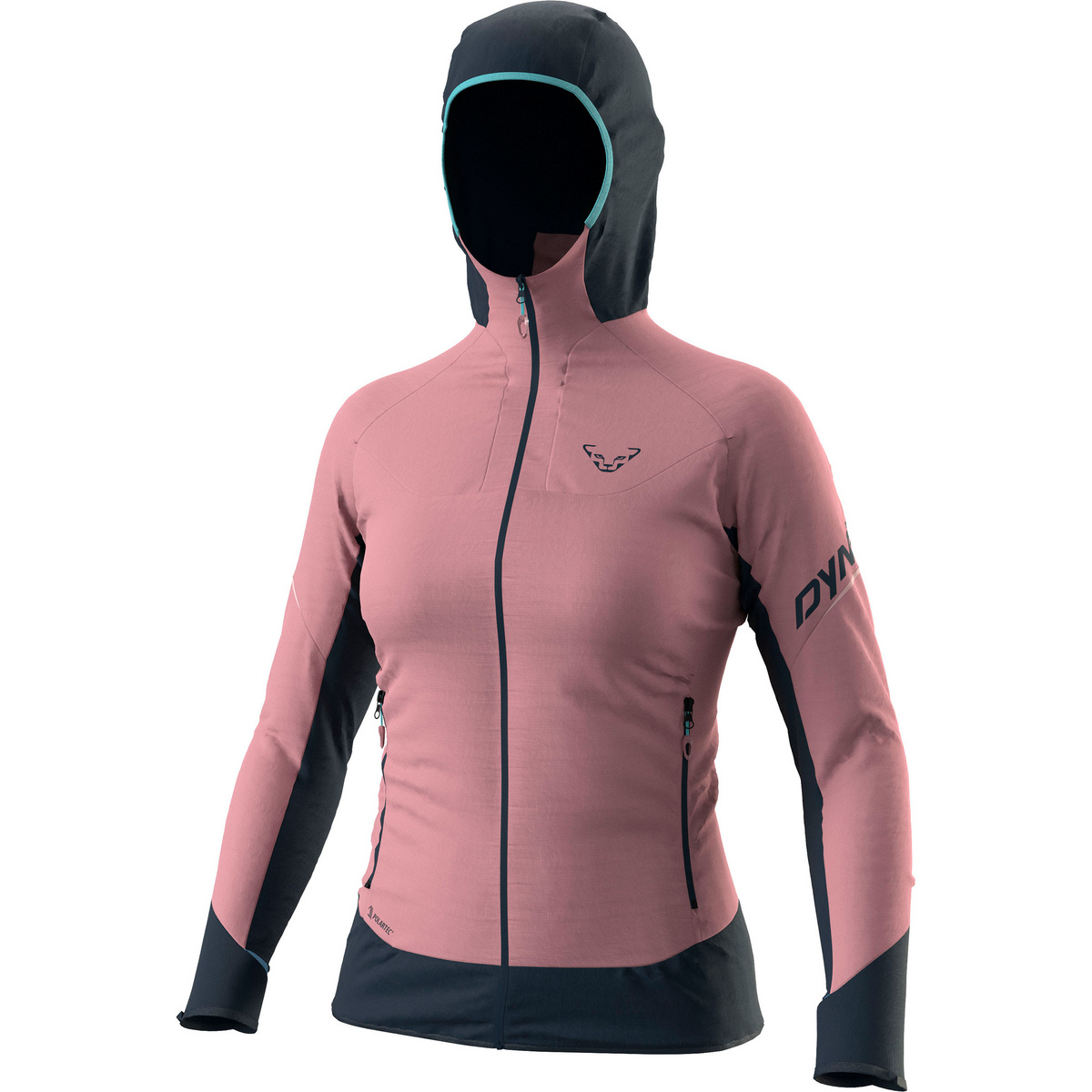 Dynafit Damen Mezzalama Polartec Alpha Jacke (Größe M, pink)