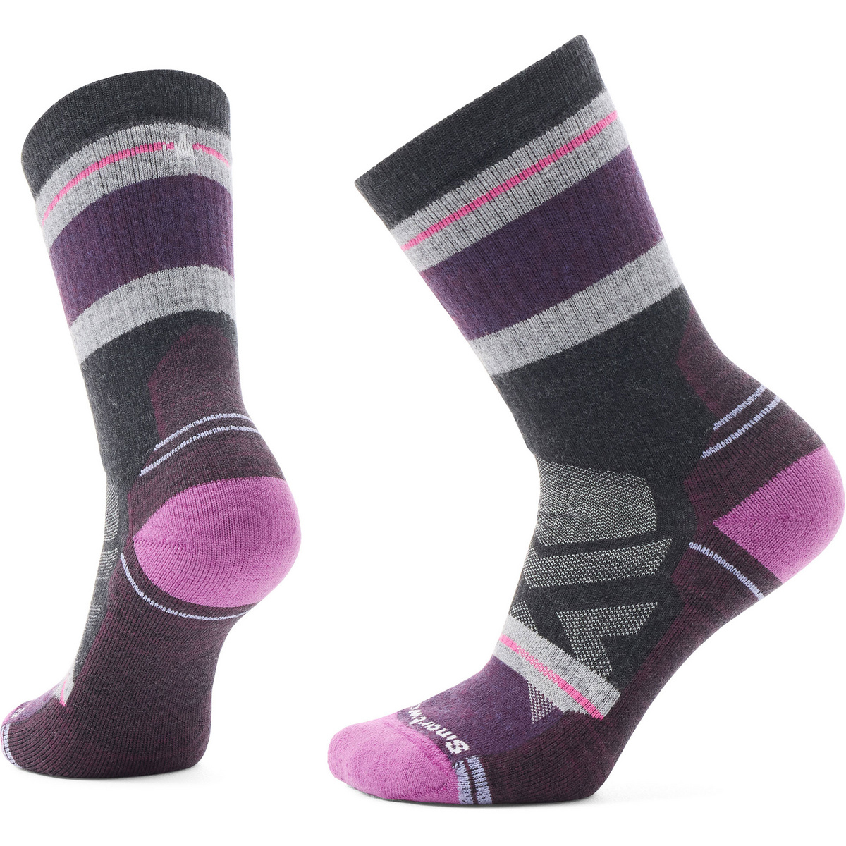 Smartwool Damen Hike Full Cushion Saturnsphere Crew Socken (Größe 42 , grau)