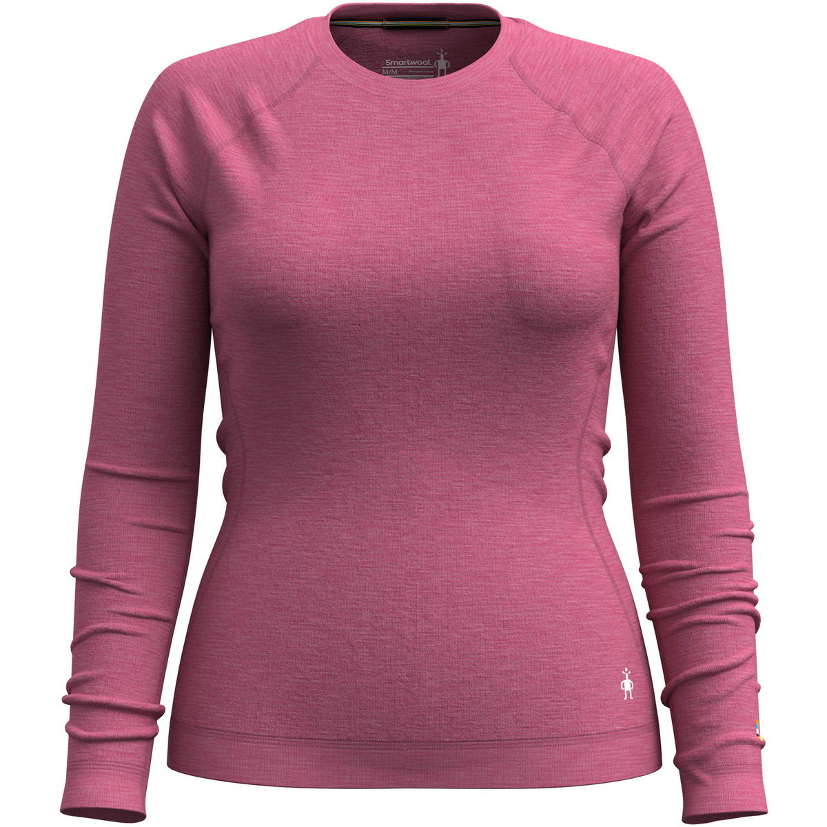 Smartwool Damen Classic Thermal Merino Crew Longsleeve (Größe XS, rosa)