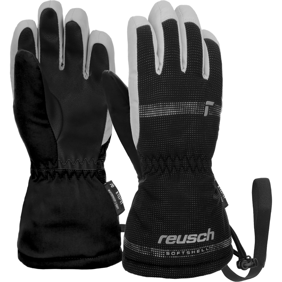 Reusch Kinder Maxi R-Tex XT Handschuhe (Größe L, schwarz)