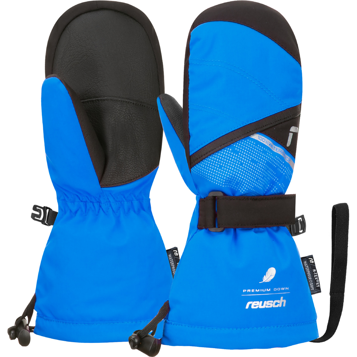 Reusch Kinder Kaden Down R-Tex XT Handschuhe (Größe XL, blau)