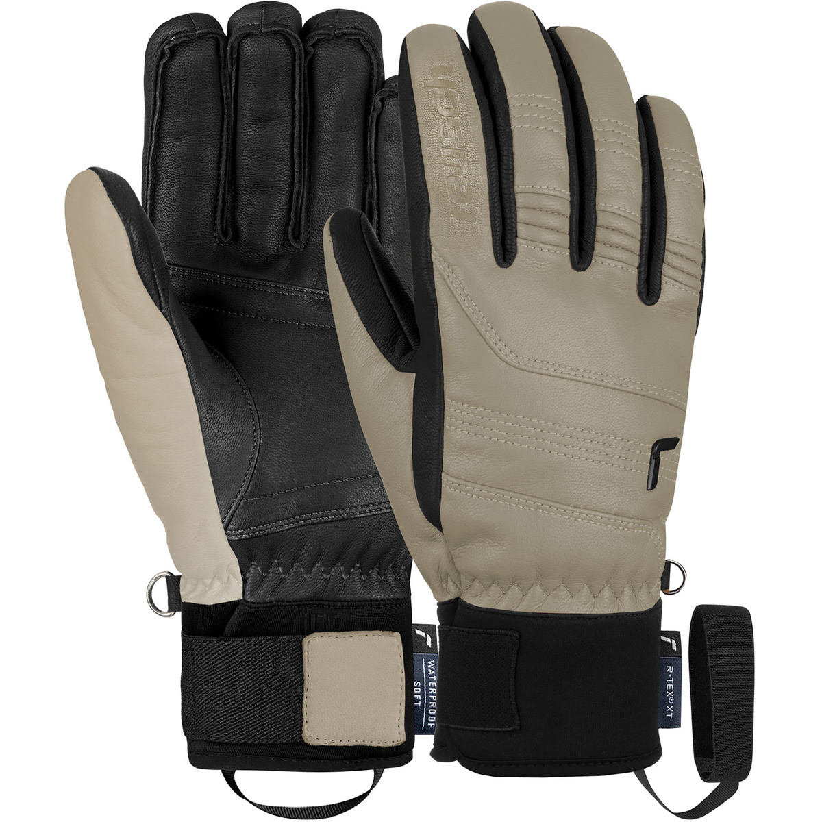 Reusch Guanti Highland R-TEX® XT (Taglia 9.5, Nero)